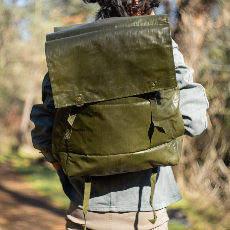 Czech Army Backpack | Rubberized Vinyl, , large image number 0